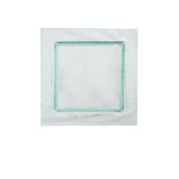 Turgla Fusion Glass 17.75" x 17.75" x h:0.5" Square Clear Glass Platter (1 each)