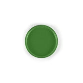 Turgla Fusion Glass dia.9.5" Round Basil Glass Plate (1 each)