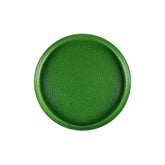 Turgla Fusion Glass dia.13.5" h:1" Round Basil Glass Platter (1 each)