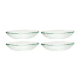 Glass Dinnerware dia.5.5" h:1.25" 8 oz. Round Clear Glass Bowl (Set of 4)