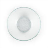Turgla Fusion Glass dia.7.5" h:2.75" 20 oz. Round Clear Glass Bowl (1 each)