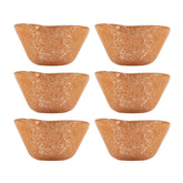 Glass Dinnerware dia.2.75" h:1.5" 2 oz. Round Orange Glass Ramekin (Set of 6)
