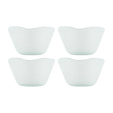 Glass Dinnerware dia.3.25" h:2" 4 oz. Round Frosted Glass Ramekin (Set of 4)