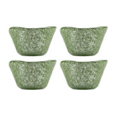Glass Dinnerware dia.3.25" h:2" 4 oz. Round Green Glass Ramekin (Set of 4)