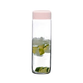 Finesse Crystal Jug with Pink Cover