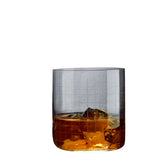 Finesse Grid 13 oz. Crystal Whiskey Glasses (Set of 4)