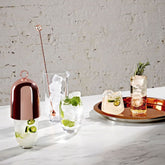 Hepburn Crystal Shaker with Metal Top