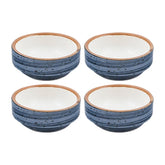 Dusk dia.2.25" h:1" 1 oz. Round Blue Vitrified Ramekin (Set of 4)