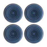 Bonna China Night Blue dia.8" h:1.5" 17 oz. Round Blue Porcelain Bowl (Set of 4)