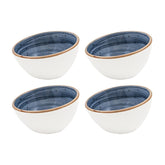 Dusk dia.3.25" h:1.75" 2 oz. Round Blue Vitrified Ramekin (Set of 4)