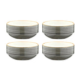 Bonna China Gris dia.2.25" h:1" 1 oz. Round Grey Porcelain Ramekin (Set of 4)