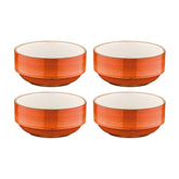 Terracota dia.2.25" h:1" 1 oz. Round Terracotta Vitrified Ramekin (Set of 4)