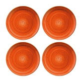 Terracota dia.8" h:1.5" 17 oz. Round Terracotta Vitrified Bowl (Set of 4)