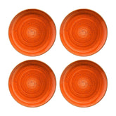 Terracota dia.10.5" Round Terracotta Vitrified Plate (Set of 4)