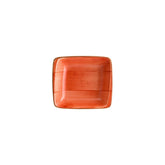 Terracota 7.5" x 6.5" x h:2" 20 oz. Square Terracotta Vitrified Bowl (1 each)