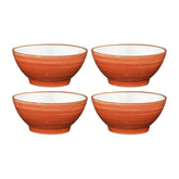 Terracota dia.4.75" h:2.25" 10 oz. Round Terracotta Vitrified Bowl (Set of 4)