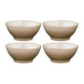 Terrain dia.5.5" h:2.75" 15 oz. Round Brown Vitrified Bowl (Set of 4)