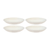 Bonna China Gourmet dia.9" h:2" 34 oz. Round Warm White Porcelain Bowl (Set of 4)