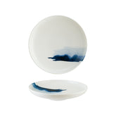 Bonna China Blue Wave dia.10.75" h:2.25" Round Decorated Porcelain Deep Plate