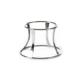 Metal Riser & Plate Covers dia.11.5" h:5.75" Round Silver Stainless Steel Riser