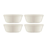 Bonna China Banquet dia.4.75" h:1.75" 10 oz. Round Warm White Porcelain Bowl (Set of 4)