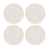 Banquet dia.6.5" Round Warm White Vitrified Plate (Set of 4)