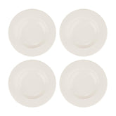 Banquet dia.9" h:1.5" 10 oz. Round Warm White Vitrified Bowl (Set of 4)