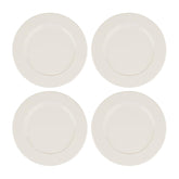 Bonna China Banquet dia.10.5" Round Warm White Porcelain Plate (Set of 4)