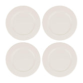 Bonna China Banquet dia.12" Round Warm White Porcelain Plate (Set of 4)