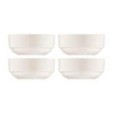 Bonna China Banquet dia.3" h:1.5" 4 oz. Round Warm White Porcelain Ramekin (Set of 4)