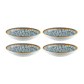 Calif dia.3.5" h:1" 2 oz. Round Decorated Vitrified Bowl (Set of 4)