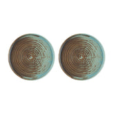 Bonna China Celeste dia.10" Round Decorated Porcelain Plate (Set of 2)