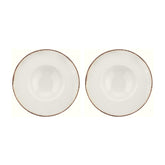 Bonna China Vintage dia.11" h:2.5" 14 oz. Round Decorated Porcelain Bowl (Set of 2)