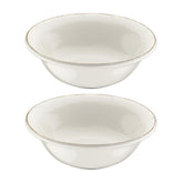 Bonna China Vintage dia.8" h:2.5" 30 oz. Round Decorated Porcelain Bowl (Set of 2)
