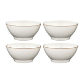 Bonna China Vintage dia.4.75" h:2.25" 10 oz. Round Decorated Porcelain Bowl (Set of 4)