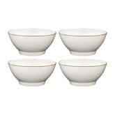 Bonna China Vintage dia.5.5" h:2.75" 15 oz. Round Decorated Porcelain Bowl (Set of 4)