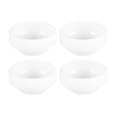 Delta-Coupe dia.2.25" h:1" 1 oz. Round White Porcelain Ramekin (Set of 4)