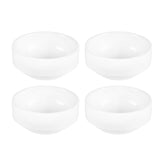 Delta-Coupe dia.3" h:1.25" 3 oz. Round White Porcelain Ramekin (Set of 4)