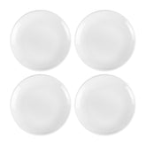 Delta-Coupe dia.6" Round White Porcelain Plate (Set of 4)
