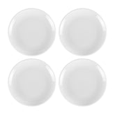 Delta-Coupe dia.6.5" Round White Porcelain Plate (Set of 4)