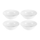 Delta-Coupe dia.7.5" h:2.5" 25 oz. Round White Porcelain Bowl (Set of 4)
