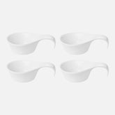 Santa Monica dia.4.5" h:1.5" 3 oz. Round White Porcelain Ramekin (Set of 4)