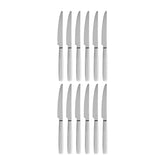 Astoria 8.5" Silver Brushed Stainless Steel Dessert Knife Mono 18/10 (Set of 12)