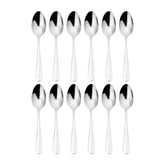 Baguette 4.5" Silver Stainless Steel A.D. Coffee Spoon 18/10 (Set of 12)