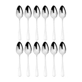 Baguette 8.25" Silver Stainless Steel Serving Spoon 18/10 (Set of 12)