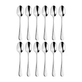 Arcade 4.5" Silver Stainless Steel A.D. Coffee Spoon 18/10 (Set of 12)
