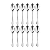 Arcade 8.25" Silver Stainless Steel Serving Spoon 18/10 (Set of 12)