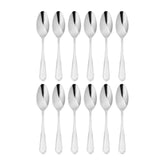 Ingres 8.25" Silver Stainless Steel Serving Spoon 18/0 (Set of 12)