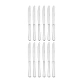 Ingres 9.25" Silver Stainless Steel Dinner Knife Mono 18/0 (Set of 12)