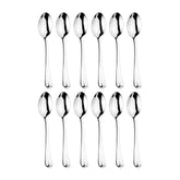 Baguette LM 4.5" Silver Stainless Steel A.D. Coffee Spoon 18/10 (Set of 12)